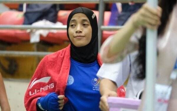 Mantap! Kickboxer Nadya Nakhoir Beri Indonesia Medali Pertama di SEA Games 2021