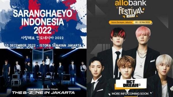 Hallyu Fans Merapat! Nih Daftar Konser Kpop di Indonesia Sepanjang 2022, Mana Paling Kamu Tunggu?