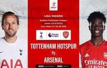 Link Live Streaming Tottenham Hotspur vs Arsenal di Liga Inggris