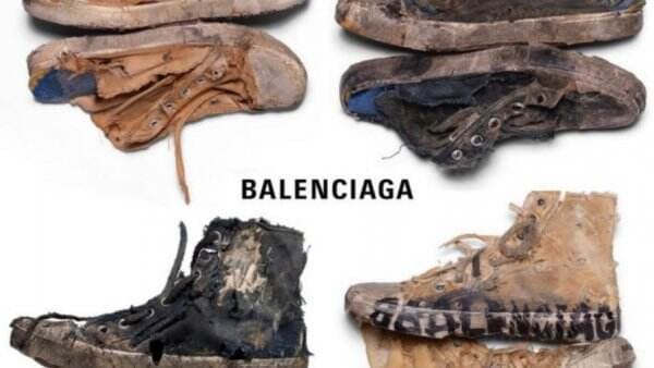 Kontroversi Sepatu Balenciaga Usang Dijual Rp 26 Juta, Ternyata Ada Kisah Mencengangkan di Baliknya!