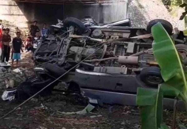 Kecelakaan Jembrana Bali, Mobil Jatuh dari Jembatan Makan Korban