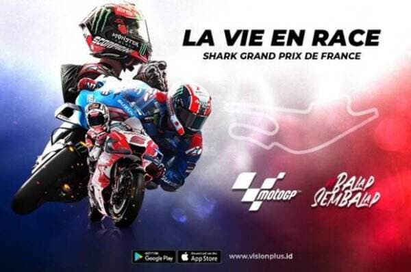 Jadwal Balapan MotoGP Prancis 2022, Saksikan Live di Vision!