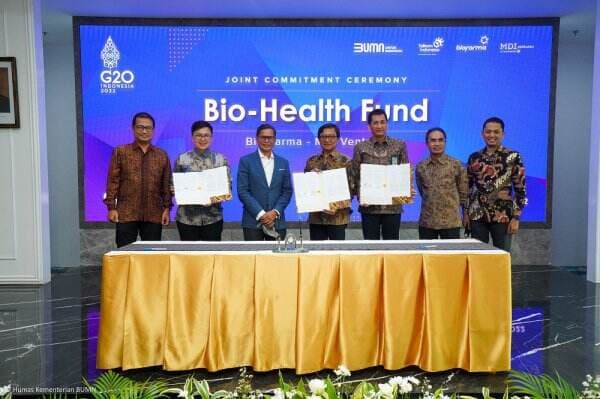 MDI Ventures dan Bio Farma Bentuk Dana Kelolaan 292 Miliar Rupiah untuk Startup Biotech