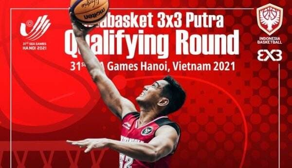 Kalahkan Malaysia, Timnas Basket 3x3 Putra Indonesia Raih Kemenangan Perdana di SEA Games 2021