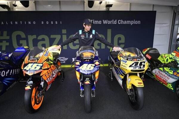 MotoGP Bakal Pensiunkan Nomor 46 Milik Valentino Rossi di MotoGP Italia 2022