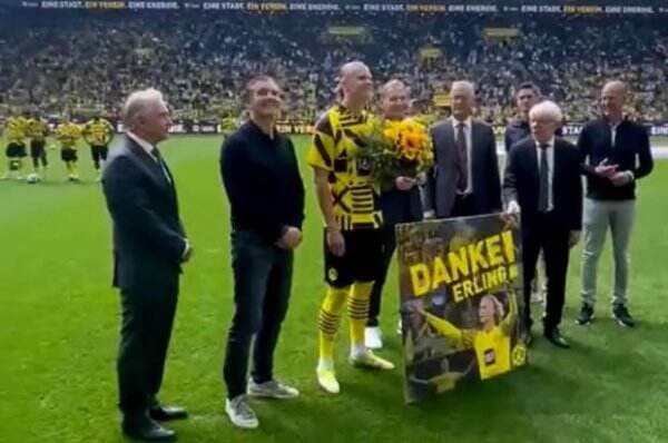 Gol Terakhir Haaland di Signal Iduna Park, Tanda Perpisahan untuk Dortmund