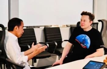 Ini Pembicaraan Jokowi dengan Elon Musk di Pabrik Roket SpaceX
