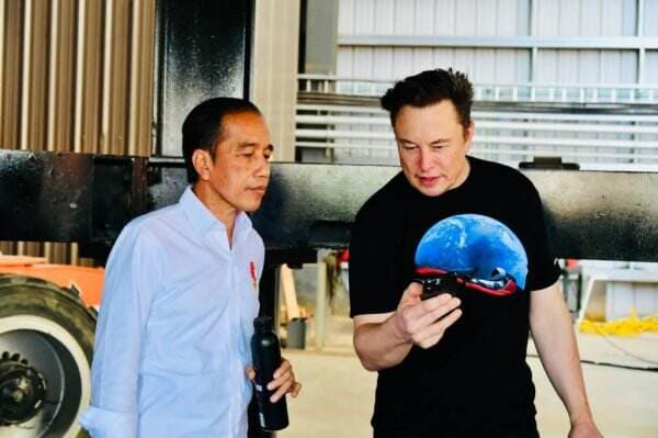 Berkunjung ke Space X di Boca Chica, Presiden Jokowi Bertemu Elon Musk