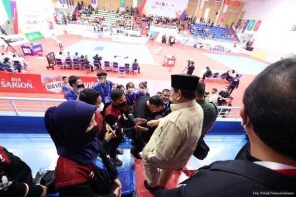 Kunjungi Vietnam, Prabowo Beri Dukungan untuk Tim Pencak Silat di SEA Games 2021