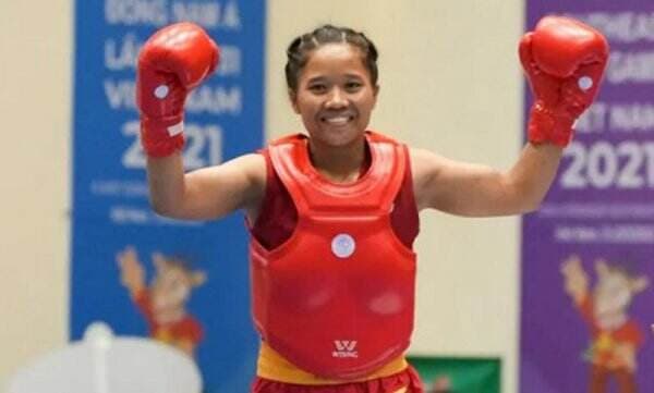 Panen! Wushu Beri Indonesia Satu Medali Emas dan Lima Perak di SEA Games 2021