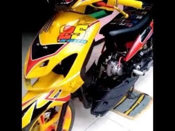 Modifikasi Mio Road Race Harian Bikin Tampilan Seperti Motor Balap Modifikasi Mio Road Race Harian Bikin Tampilan Seperti Motor Balap