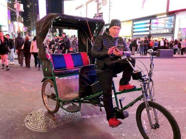 Naik Becak di New York Harganya Bikin Shock, Semenit Rp73 Ribu! Naik Becak di New York Harganya Bikin Shock, Semenit Rp73 Ribu!