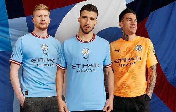 Manchester City Rilis Jersey Baru, Desainnya untuk Kenang Legenda Klub Manchester City Rilis Jersey Baru, Desainnya untuk Kenang Legenda Klub