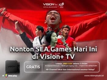 Nonton Live di Vision+ TV, Ini Jadwal SEA Games 2021 Cabor Voli Pantai dan E-sport