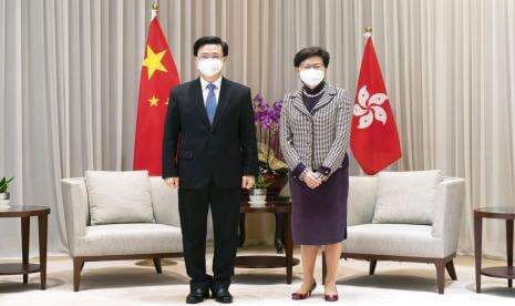 China Tunjuk John Lee Sebagai Kepala Eksekutif Hong Kong