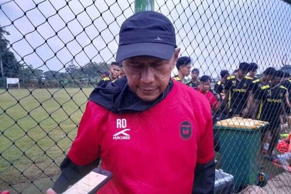 Pelatih RANS Cilegon FC Rahmad Darmawan Kecewa