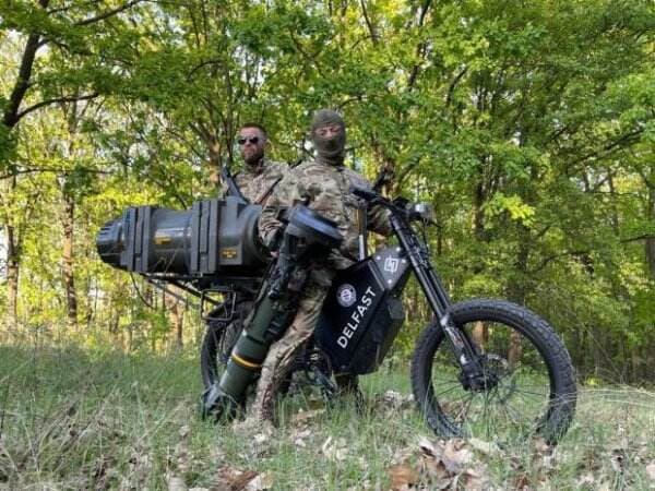 Canggih! Tentara Ukraina Gunakan Motor Listrik untuk Pukul Mundur Tank Rusia