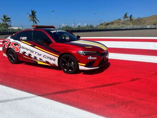 All New Honda Civic RS Jadi Safety Car Mandalika Track Day 2022