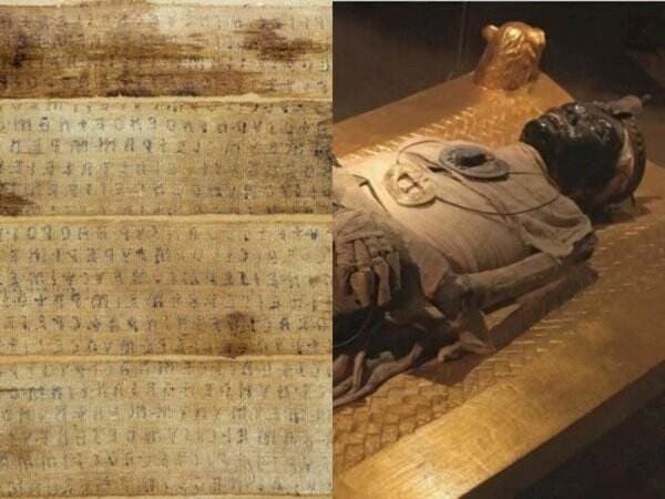 Pesan Misterius Dibalik Pembungkus Mumi Mesir Kuno, Diduga Kutipan dari Tulisan Etruria