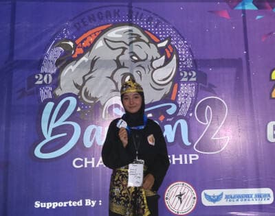 Pendekar Silat IIB Darmajaya Juara di Kejurnas Pencak Silat Banten Championship 2