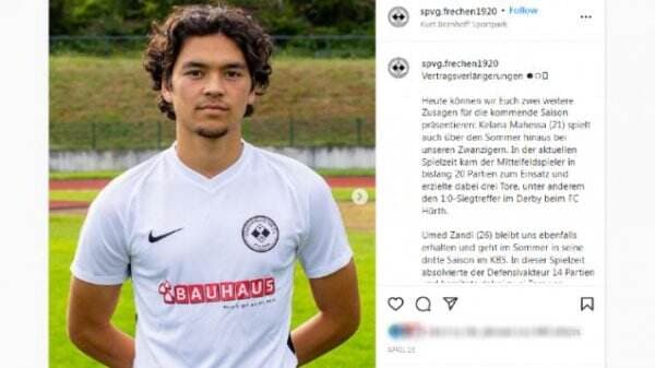 Kelana Mahesa, Jendral Lapangan Tengah Timnas Indonesia yang Kian Matang di Liga Jerman