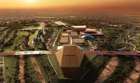 Pembangunan Komplek Seni Raja Salman Seluas 500 Ribu Meter Persegi Dimulai