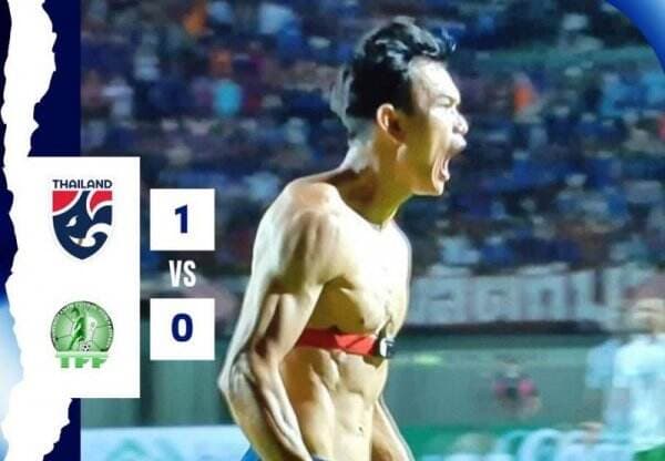 Thailand Menang 1-0 atas Turkmenistan di FIFA Matchday