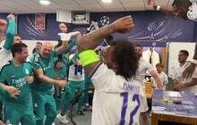 VIDEO: Sabet La Decimocuarta, Begini Keseruan Real Madrid di Ruang Ganti