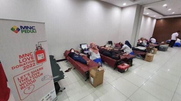 MNC Peduli Gelar Donor Darah bagi Karyawan MNC, Targetkan 300 Kantong Darah