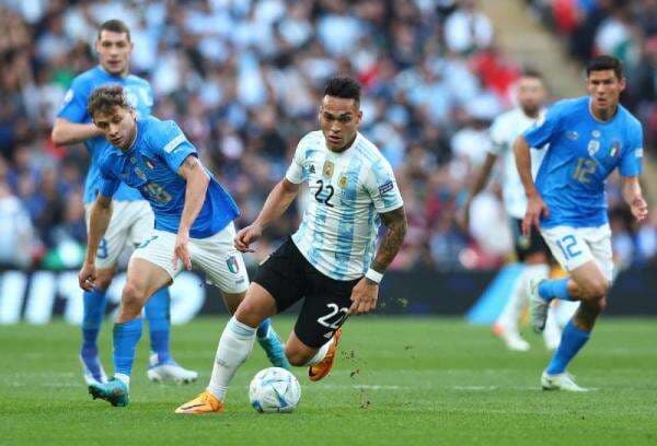 Baru Babak Pertama, Argentina Unggul 2-0 atas Italia di Finalissima 2022 Baru Babak Pertama, Argentina Unggul 2-0 atas Italia di Finalissima 2022