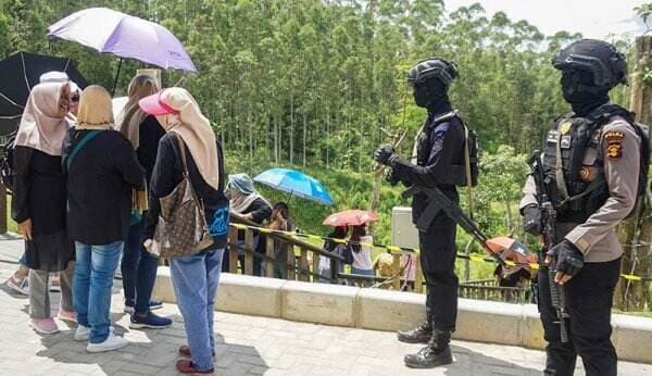 Jadi Destinasi Wisata, Titik Nol IKN Nusantara Dijaga Ketat Polisi Bersenjata
