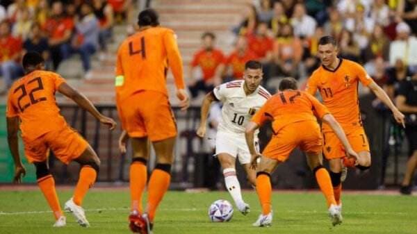 Hasil UEFA Nations League Belgia vs Belanda: De Oranje Gasak Habis De Rode Duivels