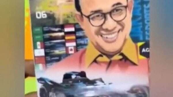 Viral di TikTok, Hot Wheels Bergambar Anies Baswedan Jadi Merchandise Formula E Jakarta