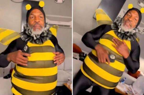 Ngakak Lihat Mike Tyson si Bengis Menari Pakai Kostum Bumblebee Ngakak Lihat Mike Tyson si Bengis Menari Pakai Kostum Bumblebee