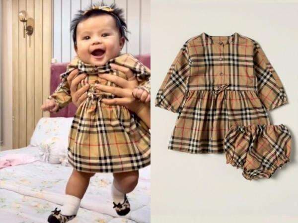 Potret Gemas Ameena Anak Aurel Pakai Rok Bayi Jutaan, Netizen: Lucu tapi Harganya Ngeselin Potret Gemas Ameena Anak Aurel Pakai Rok Bayi Jutaan, Netizen: Lucu tapi Harganya Ngeselin