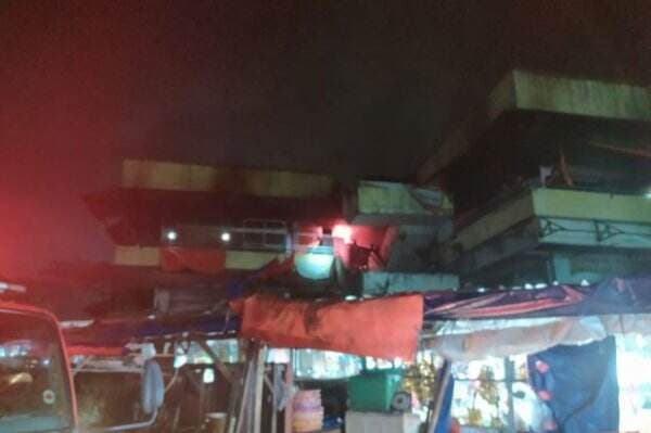 Si Jago Merah Mengamuk, 4 Kios di Pasar Bantar Gebang Ludes Terbakar