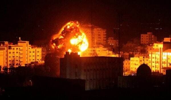 Jet Tempur Israel Bombardir Gaza Setelah Serangan Roket