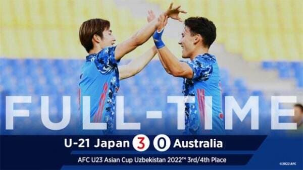 Timnas Jepang Raih Tempat Ketiga Piala Asia U-23 2022