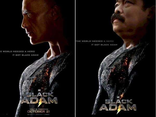 Beredar Meme 'Black Adam' yang Bikin Ngakak: Bukan The Rock, Malah Suaminya Inul Beredar Meme 'Black Adam' yang Bikin Ngakak: Bukan The Rock, Malah Suaminya Inul