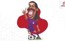 Dengan 50 Ribu, Penonton Bisa Saksikan Ronaldinho Main di Markas Arema FC