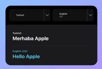 Apple Translate Meluncur dan Diuji untuk iOS 16 Beta