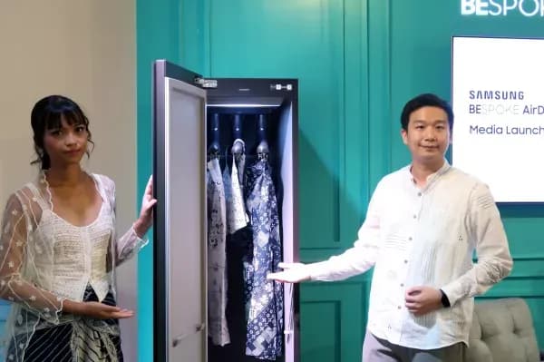 Meluncur di Indonesia, Samsung Bespoke AirDresser Didukung Fitur Batik Care