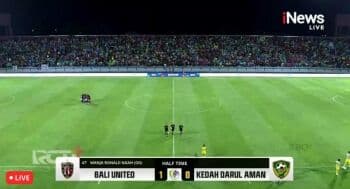 Hasil Babak Pertama Bali United vs Kedah Darul Aman di AFC Cup 2022: Serdadu Tridatu Unggul 1-0