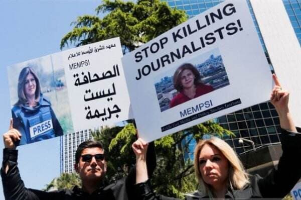 Temuan PBB Tunjukkan Jurnalis Al Jazeera Ditembak Pasukan Israel