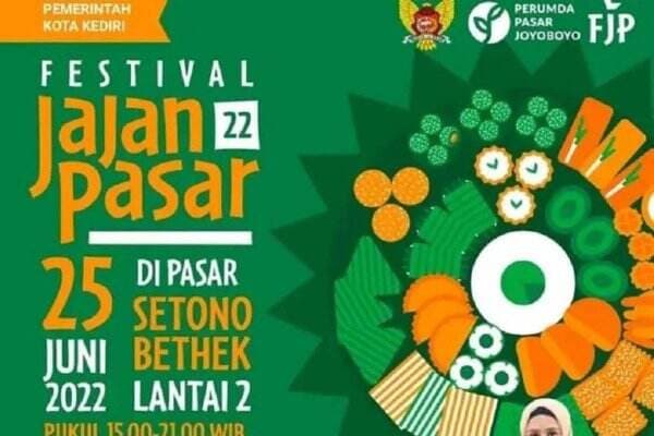 Festival Jajan Pasar di Kediri, 2 Jam Langsung Ludes