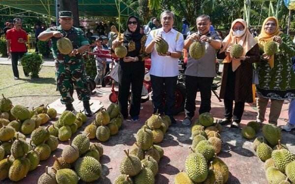 Gebyar Durian Bengkalis, Bayar Rp100.000 Pengunjung Bisa Makan Sepuasnya