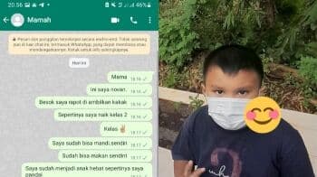 Viral Chat Seorang Anak Pamer Nilai Rapor ke WhatsApp Ibu yang Sudah Meninggal