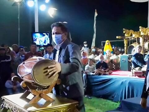 Kominfo Menggelar Forum Pendidikan Karakter Pancasila dan Pertunjukan Wayang di Ngawi