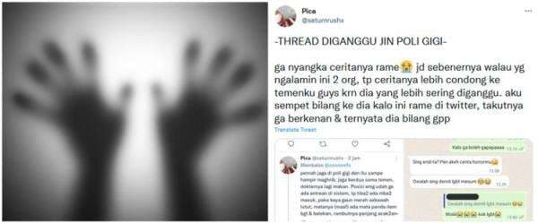Kisah Wanita Jaga Poli Gigi Diganggu Jin, Bikin Bulu Kuduk Merinding Kisah Wanita Jaga Poli Gigi Diganggu Jin, Bikin Bulu Kuduk Merinding