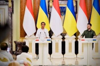 Jokowi Sampaikan Undangan KTT G20 Secara Langsung ke Presiden Ukraina